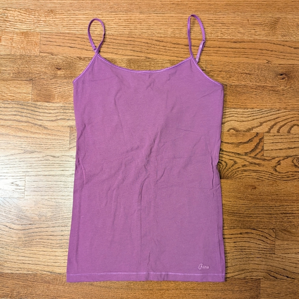 Aeropostale Junior's Favorite Cami Y2K Purple Lavender Stretch Tank Top Size L
